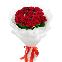 11 rosas rojas