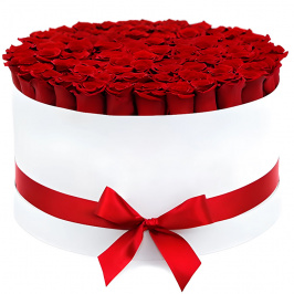Flores en una caja 