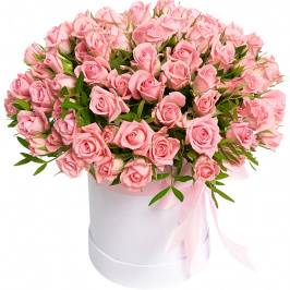 Flores en una caja 
