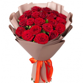 21 rosas rojas
