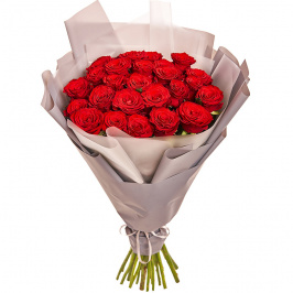 25 rosas rojas